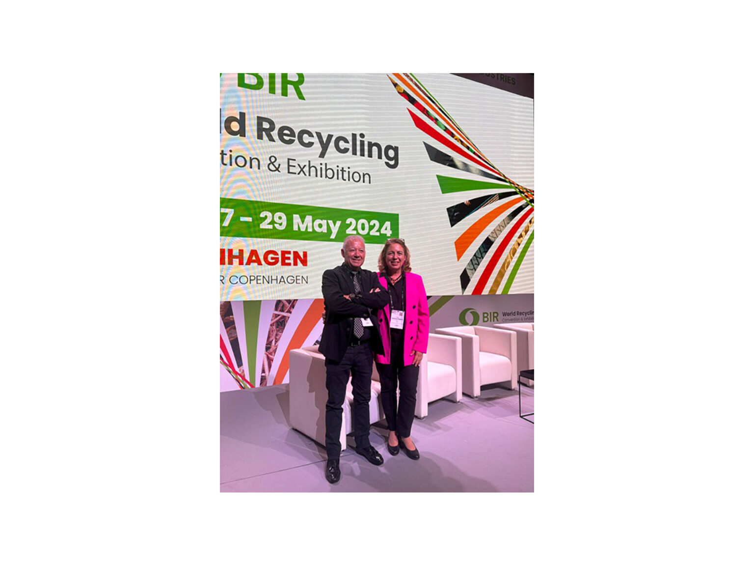 Fer asiste al bir 2024 world recycling convention exhibition