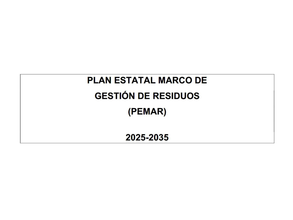 El 10 de enero se publicó en el BOE la resolución por la que se aprueba el PEMAR 2025-2035