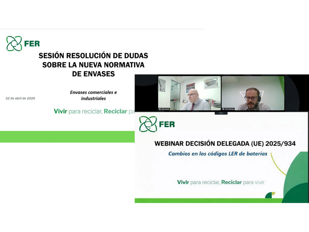 FER impulsa la formación sectorial con webinarios de gran éxito