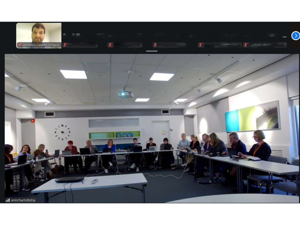 FER participó en la reunión del plenario del CEN/TC 248/WG 39