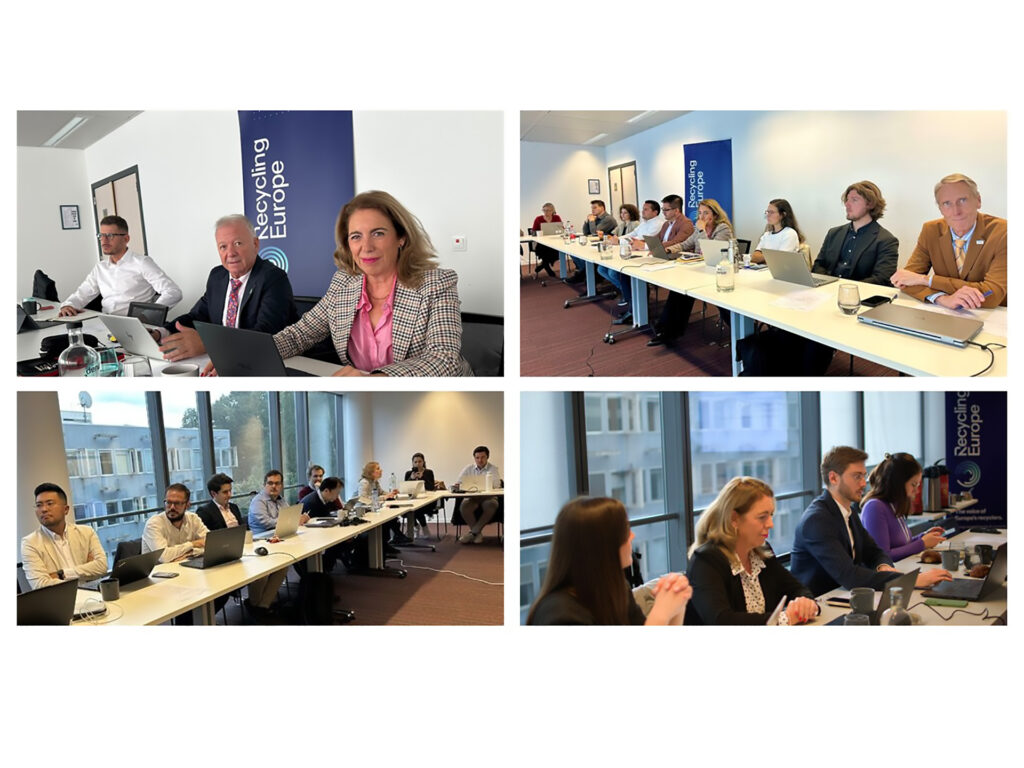 FER participa activamente en las reuniones de Recycling Europe en Bruselas